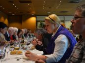 <p>Mittagessen im Members' Restaurant</p>