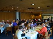 <p>Mittagessen im Members' Restaurant</p>