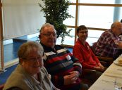 <p>Mittagessen im Members' Restaurant</p>