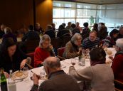 <p>Mittagessen im Members' Restaurant</p>